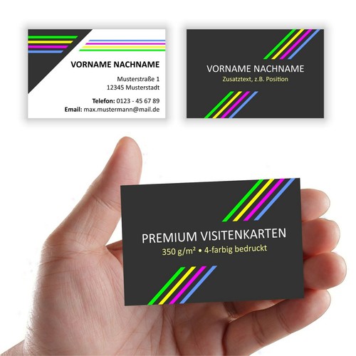 Premium visitenkarten - premium,