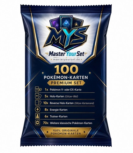 100 pokémon karten - 100,