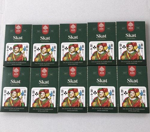 Skat skatkarten karten - 10,