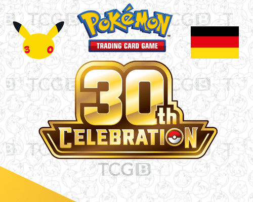 Pokemon tcg jahre jubiläum - tcg, 30