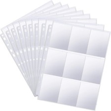 50 Seiten Sammelkarten Hüllen