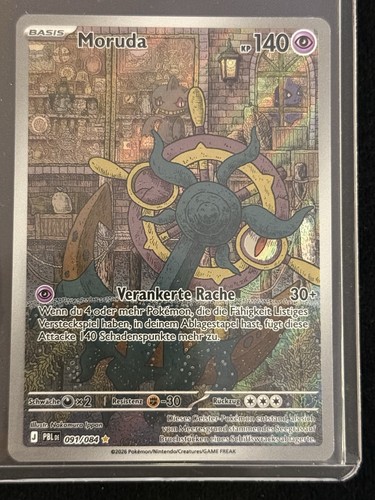 Moruda pbl 091 - pokémon, karte