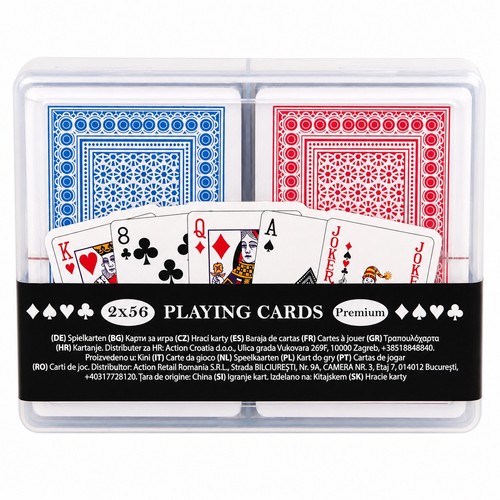 Skat poker romme - skat, 2x