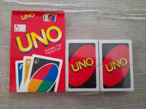 Uno kartenspiel number - number, 1