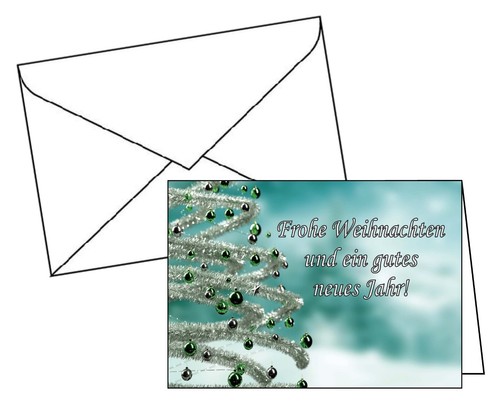 500 weihnachtskarten mit - 20-500,