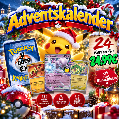 Pokemon adventskalender - adventskalender, 24