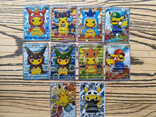 Pokémon karten pikachu - pikachu, poncho