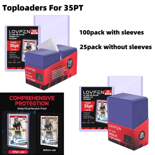 Standard toploader für - 3"x4",