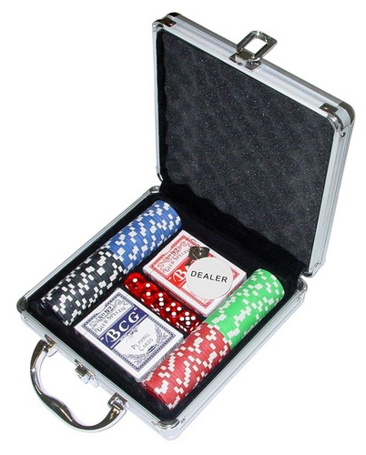 Profi poker komplettset mit - profi, poker-komplettset
