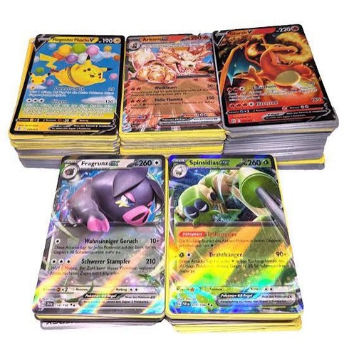 100 pokémon karten - 100,