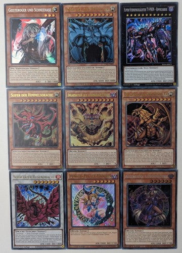 100 yugioh holo karten - 100,