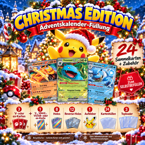 Pokemon adventskalender 24 - adventskalender,