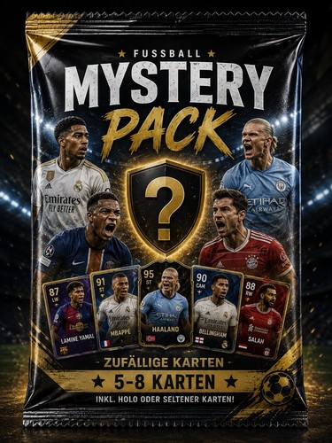 Fußball mystery pack - pack, jedem