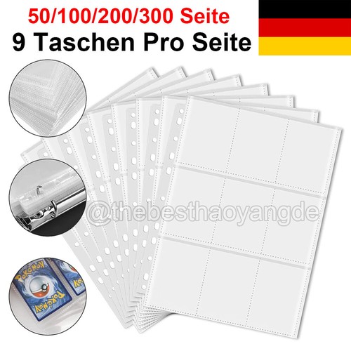 300 seiten sammelkarten - 300,