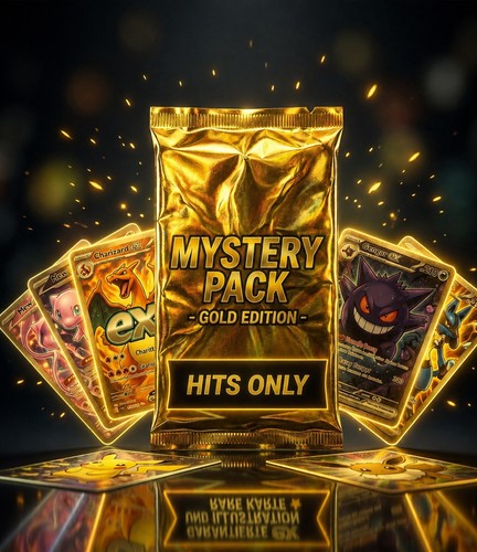 Pokémon mystery pack - pack, gold