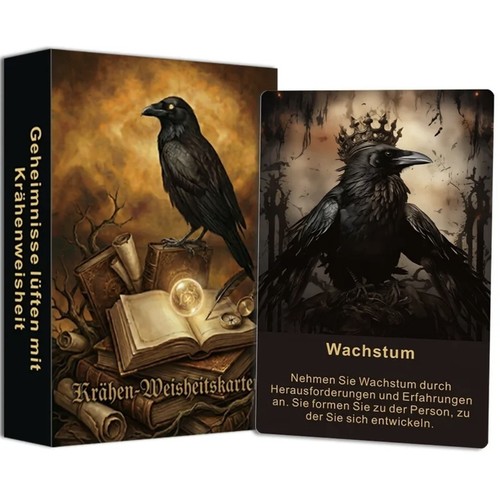 Krähen weisheitskarten 50 - |,