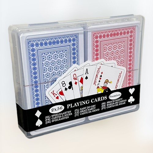 56er spielkarten set blau - 56er,