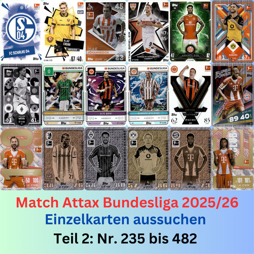 Topps match attax 26 - topps, 25/26