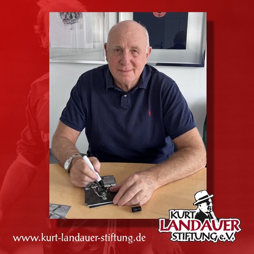 Autogrammkarte dieter hoeneß - autogrammkarte,