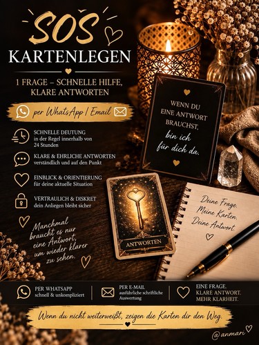 Sos kartenlegen 1 - sos,