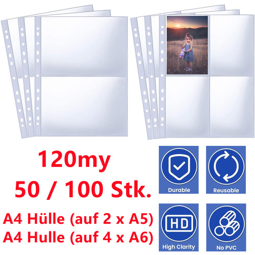 100x sammelhüllen - 100x,