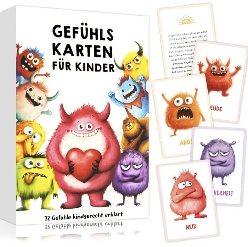 Gefühlskarten für kinder - gefühlskarten,