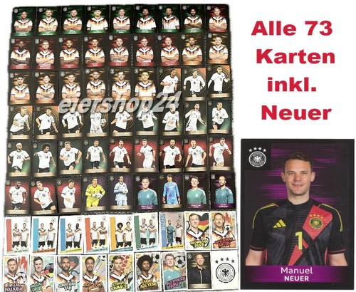 Alle edeka dfb sammelkarten - 73,