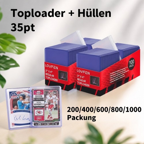Trading card toploader - card,